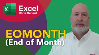 Excel - End of Month EOMONTH Function