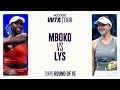 Lagu Victoria Mboko vs. Eva Lys | 2025 Tokyo Round of 16 | WTA Match Highlights