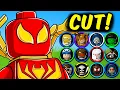 50 DELETED Characters from LEGO Marvel Superheroes