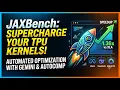 JAXBench Benchmarking Autonomous TPU Kernel Optimization