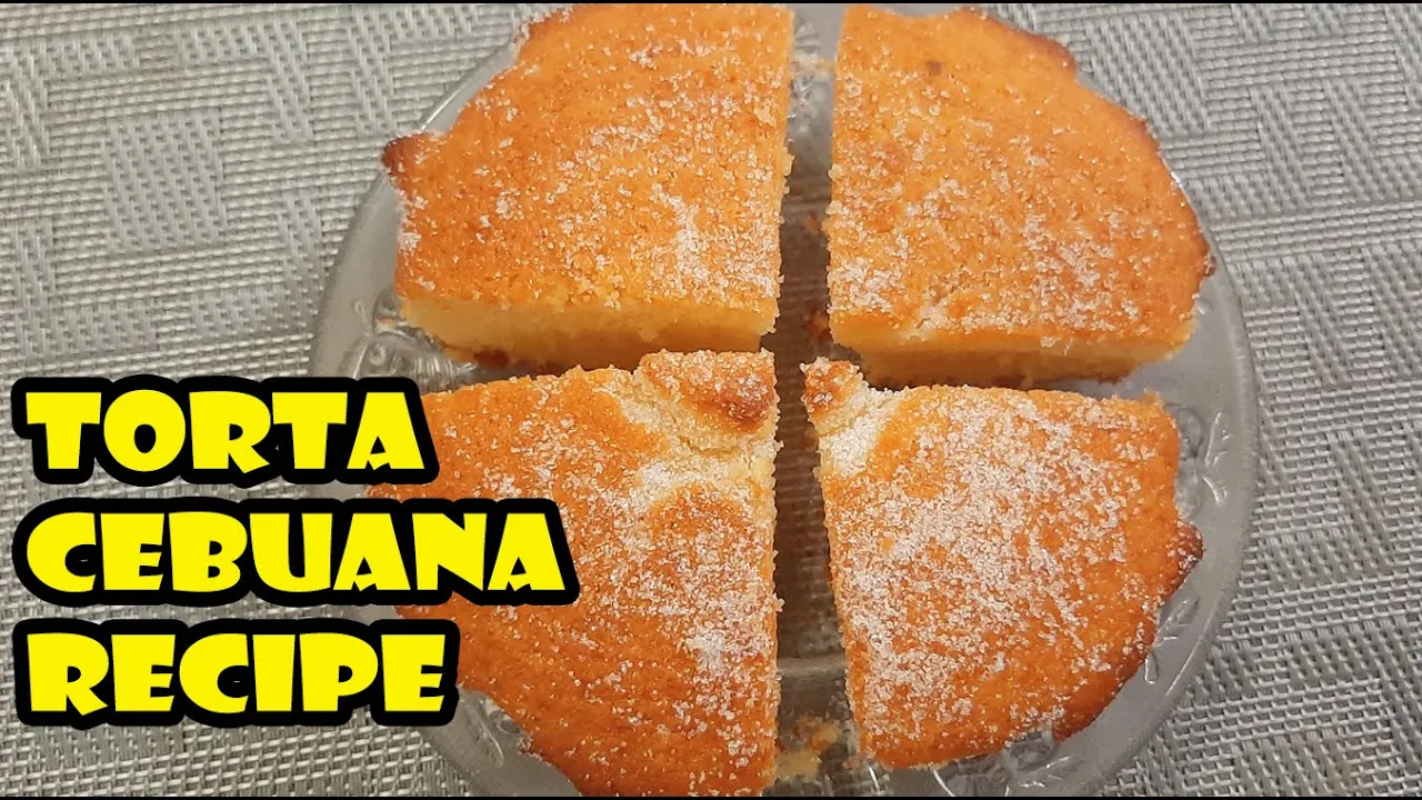 SIMPLE & EASY TO MAKE TORTA CEBUANA RECIPE | THE BEST TORTA RECIPE | MY SIMPLE RECIPE