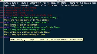 String Slicing and Concatenation Practice Python Basics Exercises