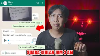 Download SUARA SIULAN JAM 3 AM 😱 | CHAT HISTORY HORROR INDONESIA MP3