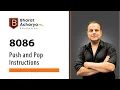8086 Push Pop Instructions Stack Operations Bharat Acharya Education