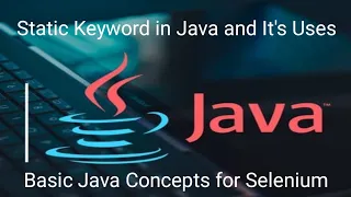 Java Basic Oops What is Static in Java Use of Static Keywords Java Interview Question Java