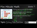 3rd Grade Math Solving Data Problems