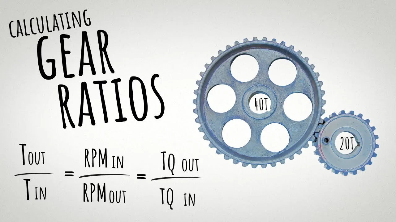 How To Calculate Gear Ratios: Torque, RPM, & Mechanical Advantage