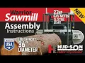 Warrior Portable Sawmill Assembly Instructions for the do-it-yourselfer USA