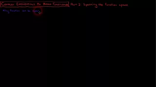 Basic Signal Processing Lesson 2 Complex Exponentials as Basis Functions