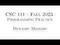 C Programming Practice Fall 2023 - 11 02