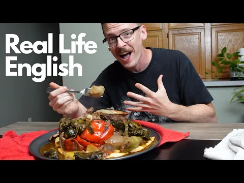A1: lição de listening — Learn Real Life Inglês While Cooking Iraqi Dolma 🇮🇶 | Pensando Inglés