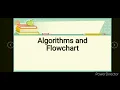 Algorithm and flowchart with practical examples ICSE 8TH CLASS BCE CHAPTER 1