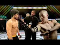 PS5 Bruce Lee vs Dragon Monk EA Sports UFC 4