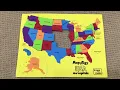 USA Map Puzzle