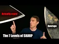 The 7 Levels Of Knife Sharpness EXPLAINED