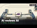 debate AI-to-AI code review through two text files no API no server