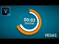 How to create an ANIMATED Countdown Timer with VEGAS Pro 17