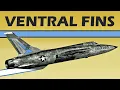 VENTRAL FINS - Part 2 of our informative Series on Aircraft Tail Design