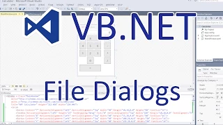 VB NET WPF Applications - OpenFile and SaveFile Dialogs