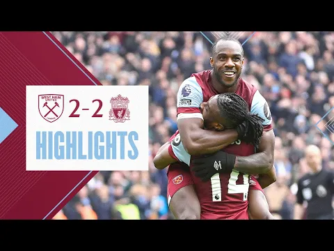 Video Thumbnail: West Ham 2-2 Liverpool | Antonio Equaliser Secures Hammers Draw | Highlights