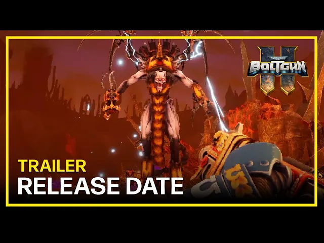 Release Date Announcement Trailer | Warhammer 40,000: Boltgun 2