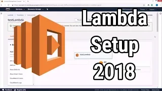 AWS Lambda Setup 2018 - Node js