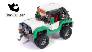 Lego Creator 31037 Adventure Vehicles - Lego Speed Build