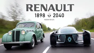 renault car transformation 1898 2040 evolution in 4 minutes