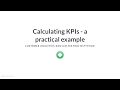 Python Tutorial Calculating KPIs - a practical example