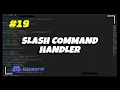 Slash Command Handler Discord js v13 Series