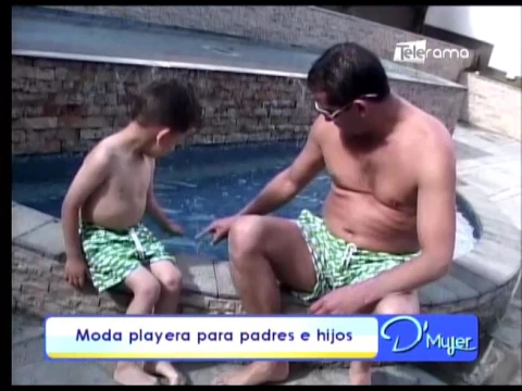 Moda playera para padres e hijos