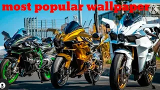 Most popular wallpaper on Kawasaki Ninja h2