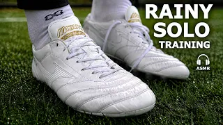 ASMR Rainy Solo Training Session In Mizuno Morelia UL