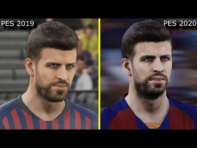 PES 2020 vs 2019 Xbox One X 4K Graphics Comparison