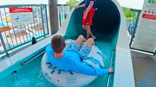 Thunder & Lightning Water Slides at Nashville Shores