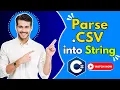 Parse CSV File and Display in Datagridview in C Windows Form