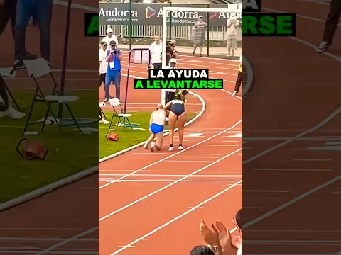 No dejó atrás a su rival en la meta ❤️‍🩹
