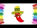 Cinco De Mayo Coloring Drawing Cinco De Mayo Coloring pages for Kids Children Toddlers