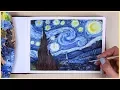 Download Lagu How to Paint the Starry Night with Acrylic Paint Step by Step | Art Journal Thursday Ep. 24