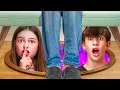 Download Lagu We Built a SECRET ROOM To Hide From My Dad ft/ Ben Azelart