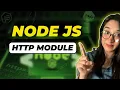 HTTP Module in Node JS Node JS Tutorial in Hindi for Beginners Node JS