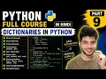 Python Dictionary Explained in Hindi Python Full Course Part 9 Complete Tutorial for Beginners
