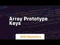 array prototype keys