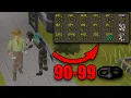 Loot From 100 HOURS of Master Farmer OSRS Ironman