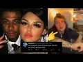 FOOTAGE Jaidyn Alexis working A regular Job BlueFace Tweets