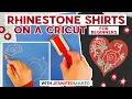 Rhinestone Shirts with Cricut the EASY way