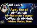 Download Lagu Ayat Kursi,Al Fatihah,Surat Ar Rahman,Yasin,Al Waqiah,Al Mulk,Ikhlas,Falaq,An Nas - Saad Al-Ghamdi