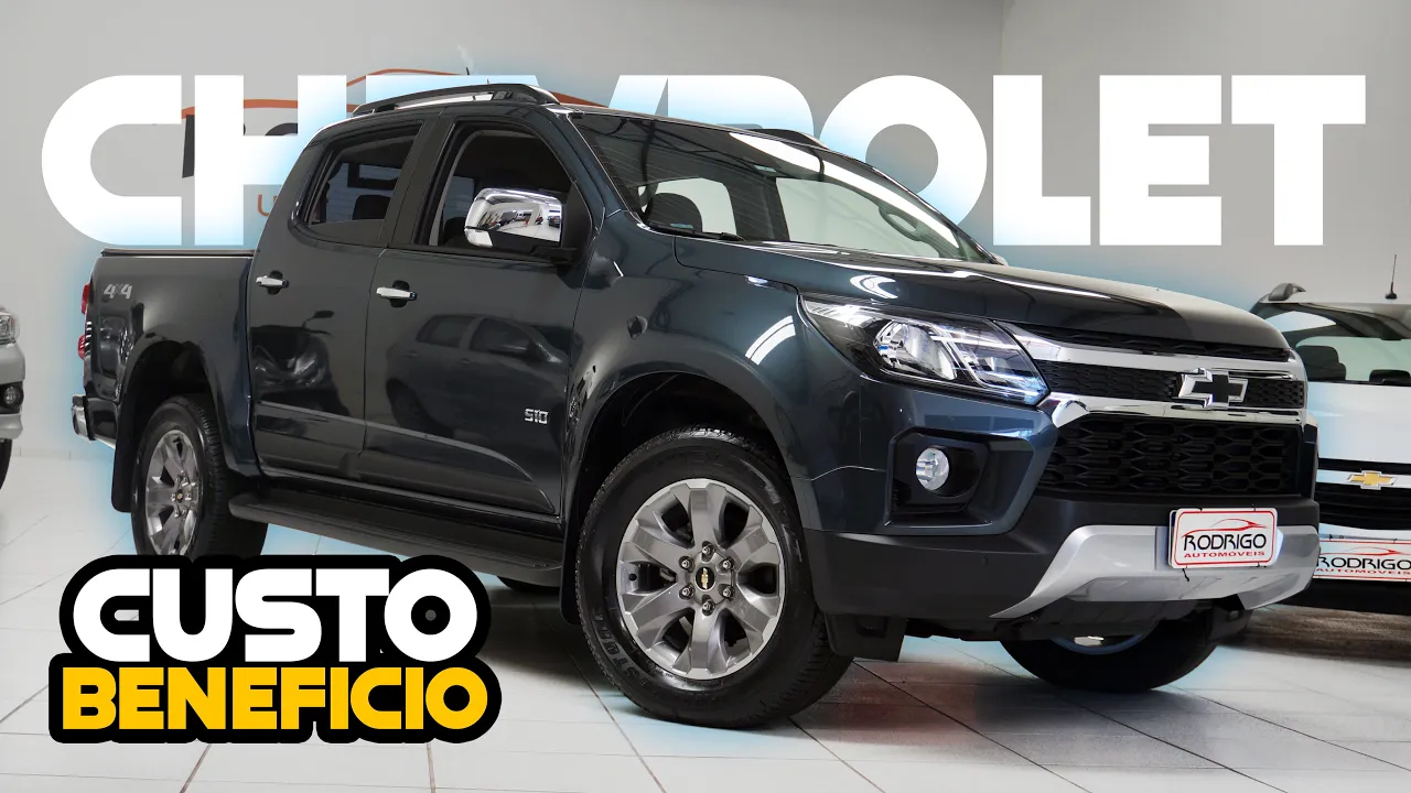 TÃO BOA QUANTO UMA HILUX, PORÉM MUITO MAIS BARATA! Chevrolet S10 LTZ 2022 praticamente SEM USO!