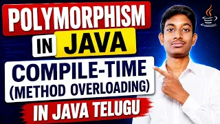 Polymorphism in Java in Telugu Compile-Time Polymorphism Method Overloading Java OOPs Full