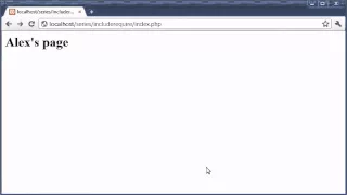Beginner PHP Tutorial 43 include once and require once